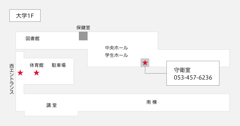 AED設置場所図