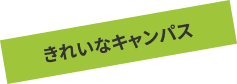 きれいなキャンパス