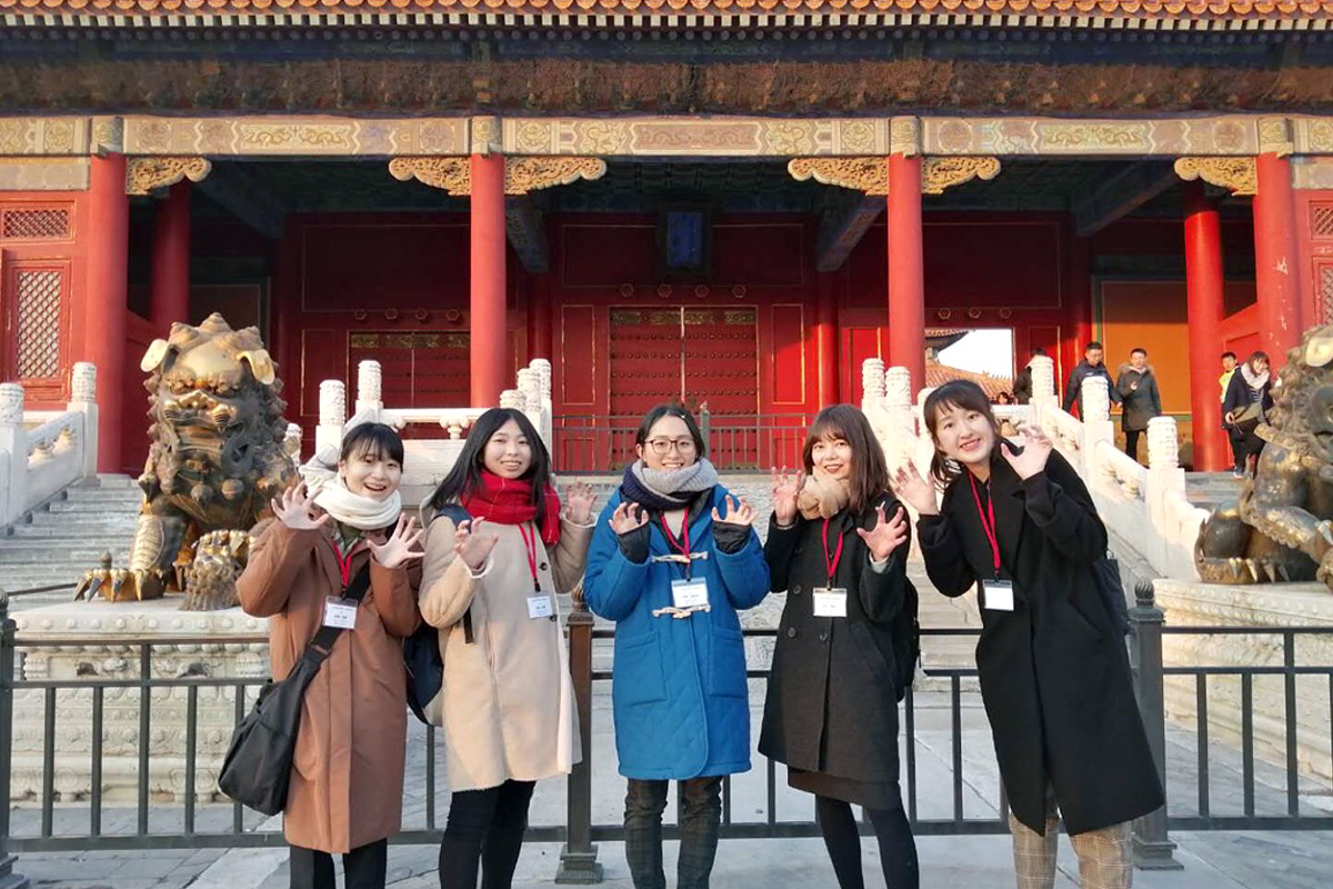 本学学生が日中友好大学生訪中団として中国訪問