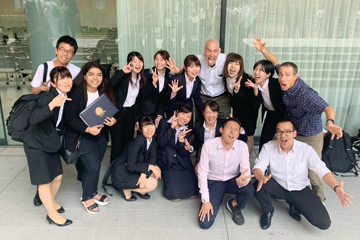 日本英語模擬国連に本学の学生が参加
