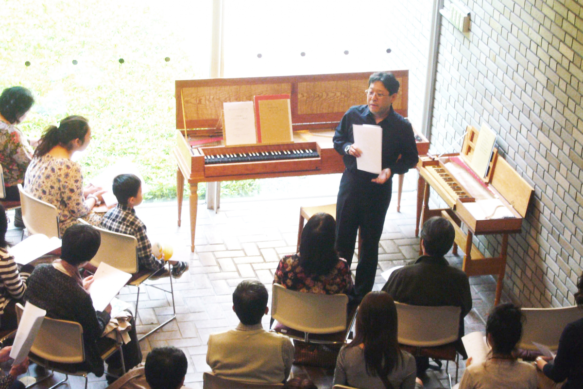 平成23年度　文化芸術研究セミナー「室内楽演奏会　上尾直毅　クラヴィコード演奏会」