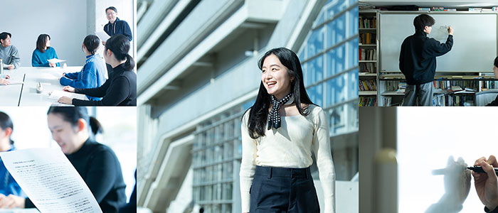 文化政策学科の教員、学生、活動の様子