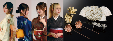 花を纏う(現代の若者のファッショントレンドに合わせた和装アクセサリーの制作)