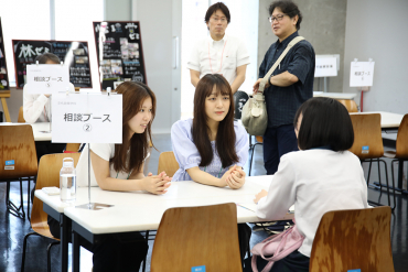 学科展示ブース（文化政策学科）