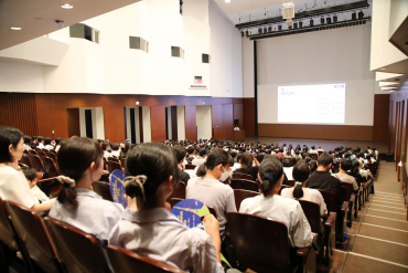 入試・学科説明の様子