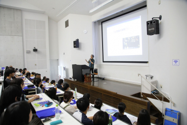 模擬授業（芸術文化学科）の様子