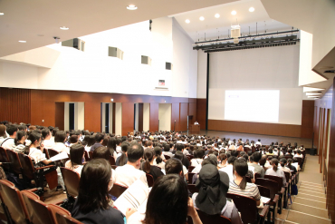 入試・学科説明の様子