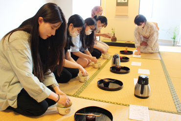 文化芸術体験演習：茶道の体験