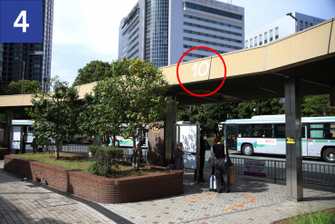 浜松駅バス乗り場（乗車場所）
