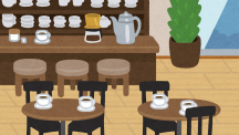 カフェのイラスト