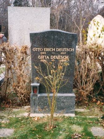 オットー・エーリヒ・ドイチュの墓