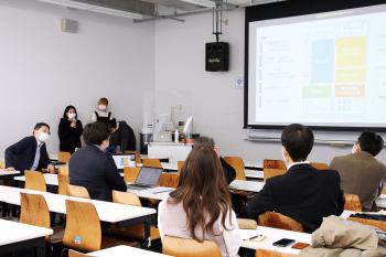 新聞制作プロジェクト打合せの様子