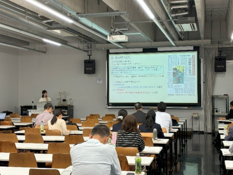 インターカレッジ発表会の様子1