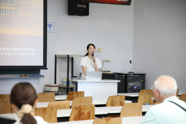 サンパウロ大学留学報告会の様子