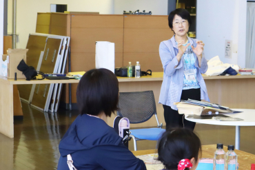 本学の林左和子教授の説明