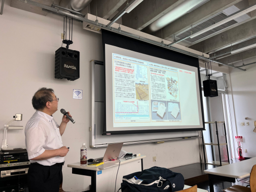 観光ビジネス論ゲスト講義の様子