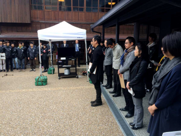 「歴史的空間再編コンペティション」会場の様子