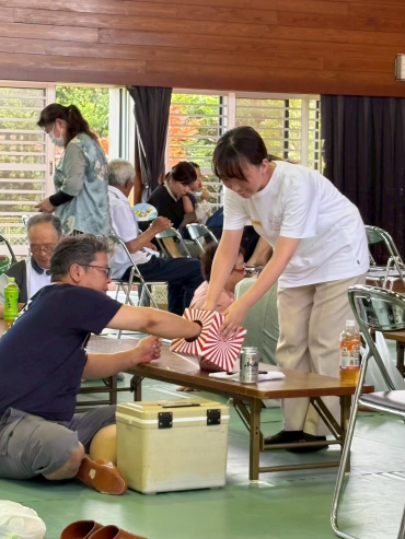 抽選会の様子