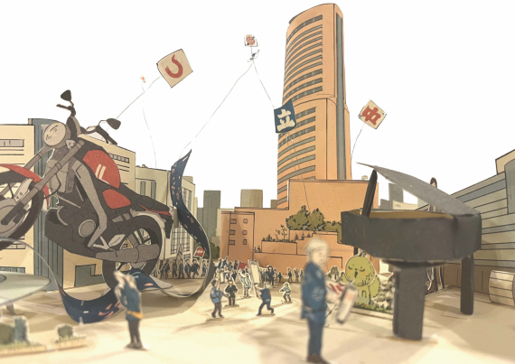 受賞作品の写真