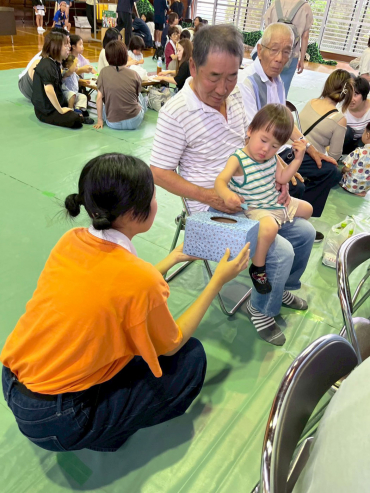 抽選会の様子