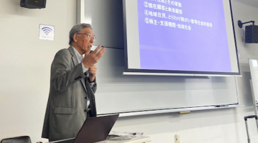 ゲスト講師一木さんの授業の様子