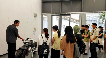 製品のデモンストレーション・体験会の様子