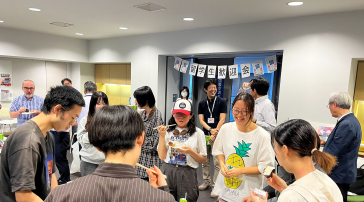 交換留学生歓迎会の様子