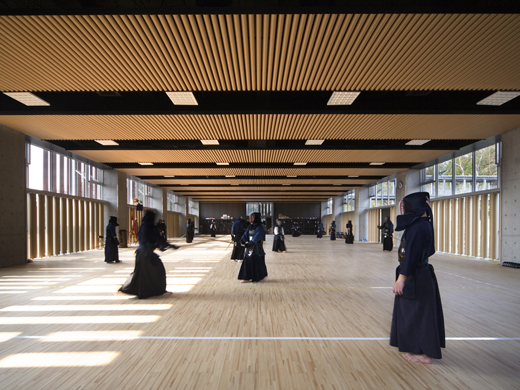 長崎日本大学中学・高等学校 武道場